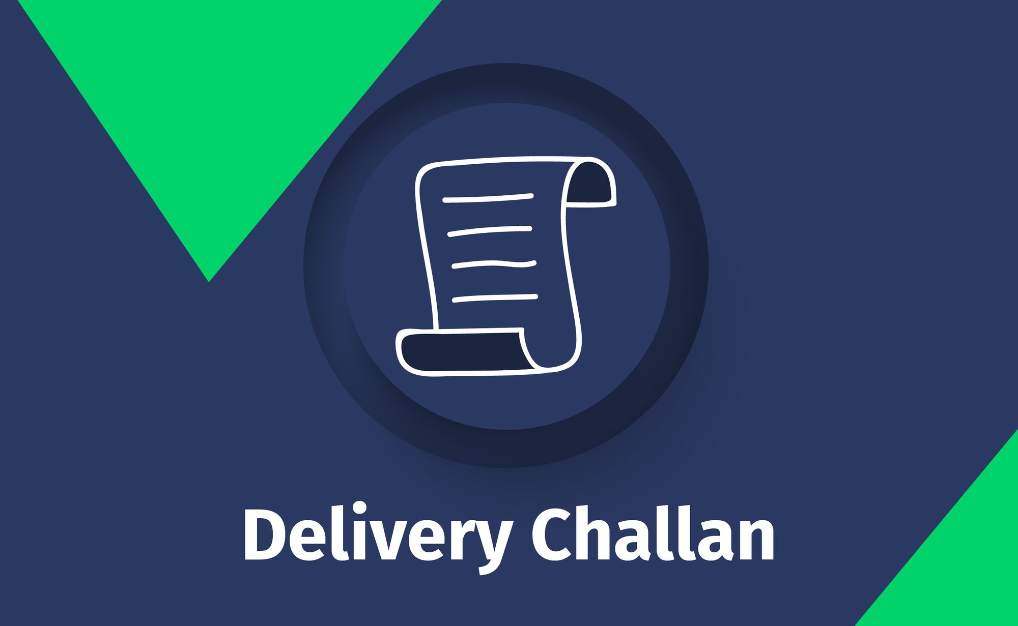 Basic Delivery Challan Format and Template